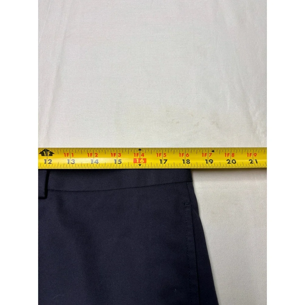 LL Bean Classic Fit Navy Blue Cotton Chinos Mens 36 x 36 Straight Leg Pants